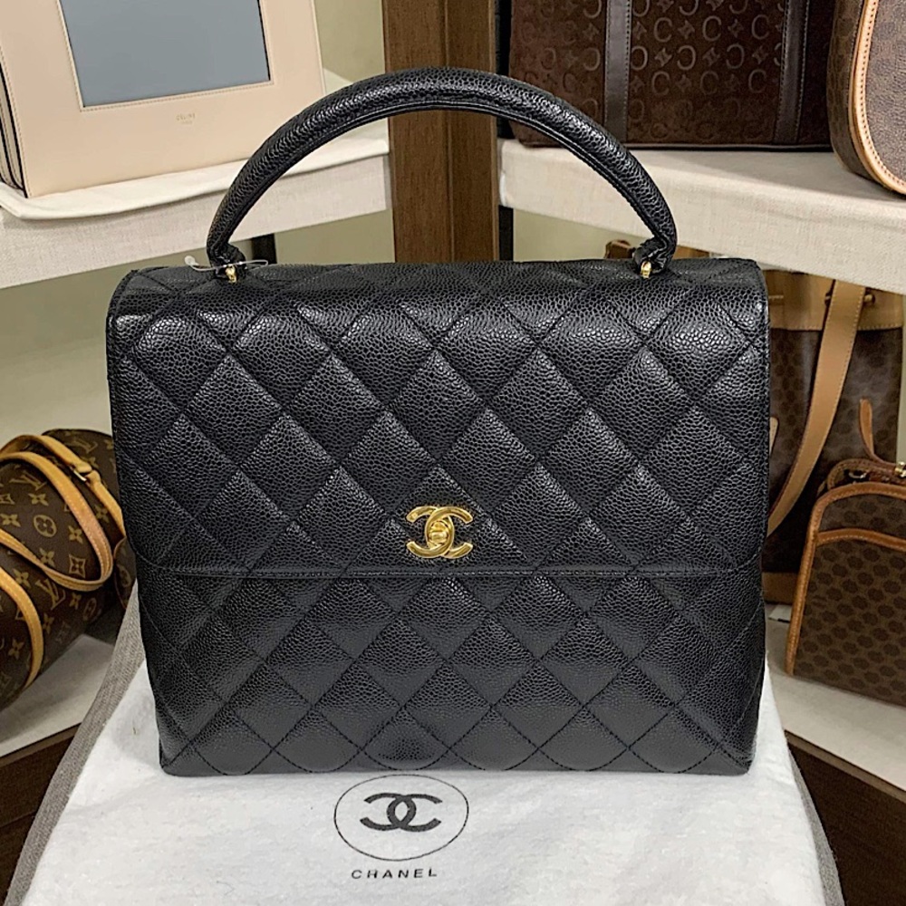 Chanel Vintage Kelly Bag (Jumbo)